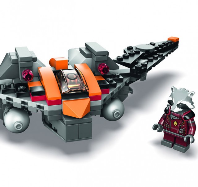 LEGO Marvel SDCC 2014 Exclusive Rocket Raccoon Warbird Set Revealed