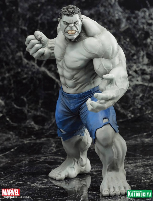 Marvel 2014 San Diego Comic Con Gray Hulk Exclusive Kotobukiya Statue
