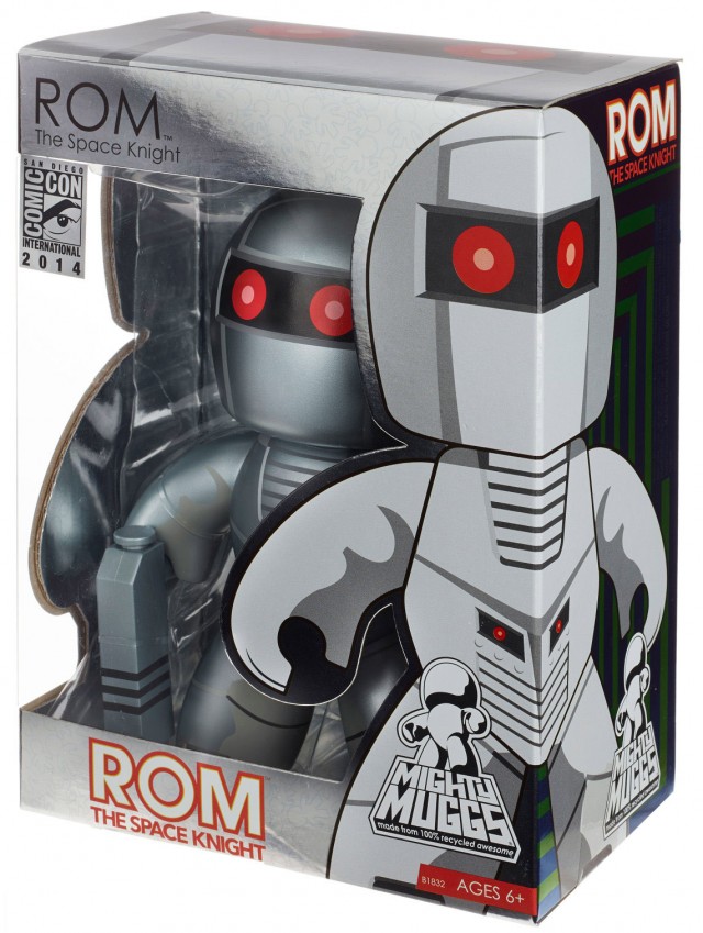 ROM Space Knight SDCC 2014 Exclusive Hasbro Mighty Muggs Figure