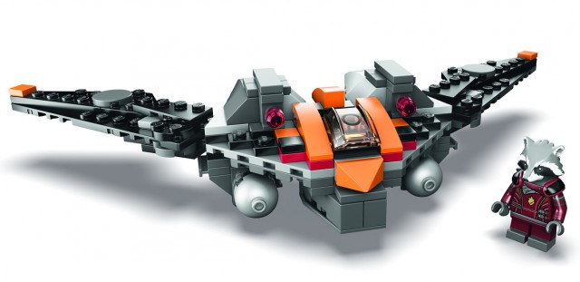 SDCC 2014 LEGO Rocket Raccoon's Warbird Sit Exclusive