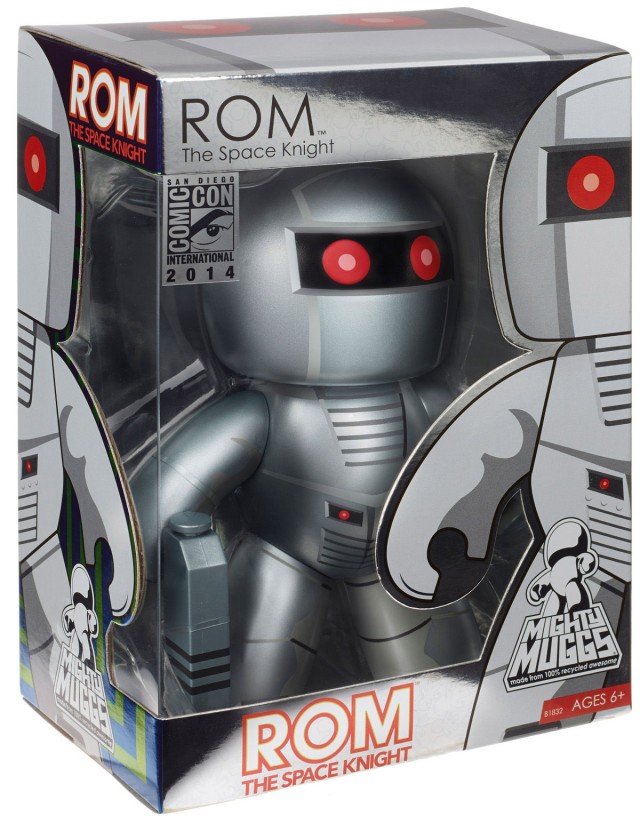 SDCC 2014 Mighty Muggs ROM The Space Knight Figure Hasbro