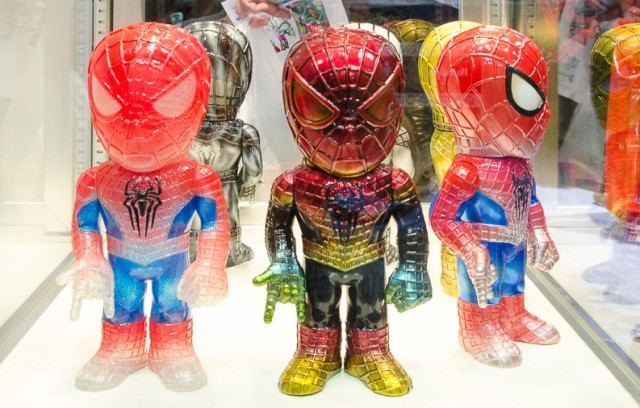 SDCC 2014 Spider-Man Hikari Funko Figures