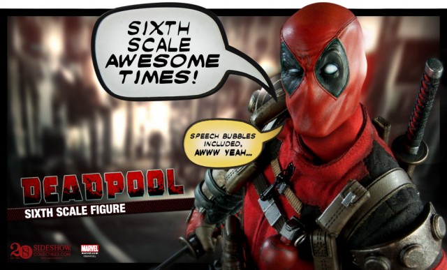 Sideshow Deadpool Sixth Scale Figure Preview
