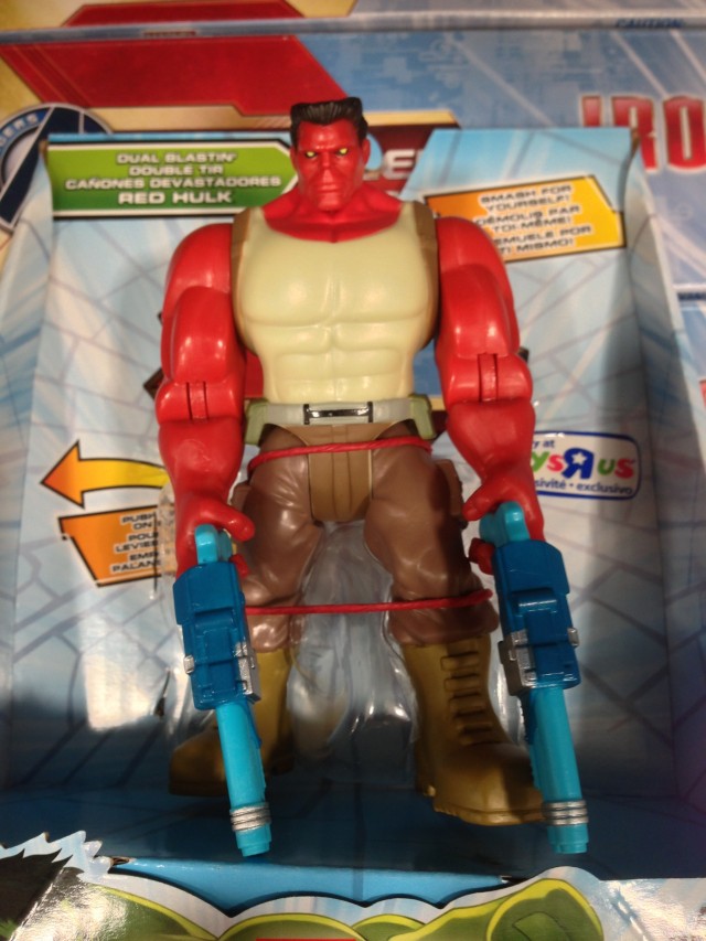 Hasbro Hulk Agents of SMASH Dual Blastin' Red Hulk Figure