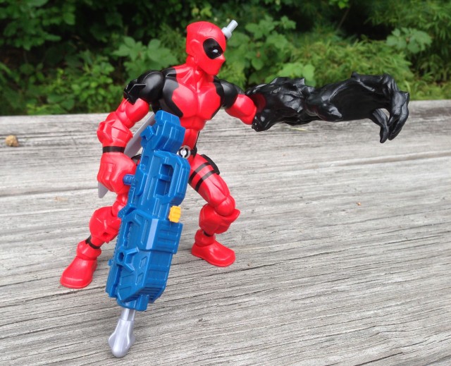 Hasbro Marvel Masher Deadpool Figure with Missile Launcher and Venom Arm