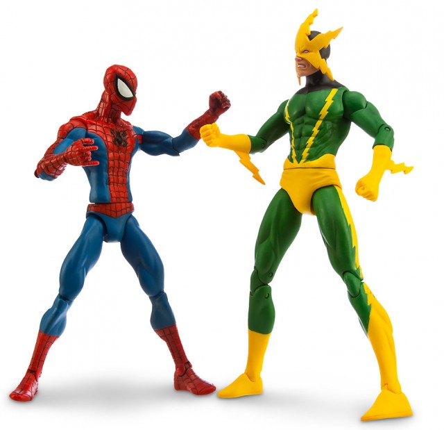 Exclusive Marvel Select Spider-Man Electro Figures Set