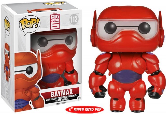 Funko Big Hero Six Bayman POP Vinyls Figure Six Inch