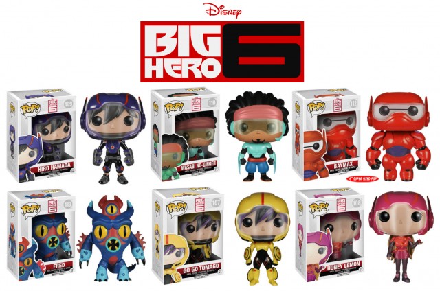 Funko Big Hero Six POP Vinyls Figures