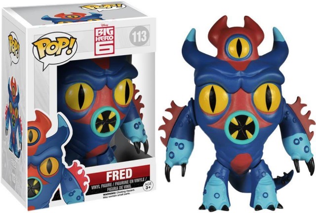 Funko POP Vinyls Big Hero 6 Fred Figure