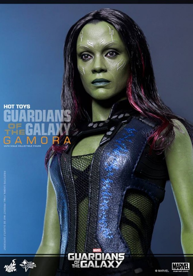 Guardians of the Galaxy Gamora Hot Toys Sixth Scale Figure