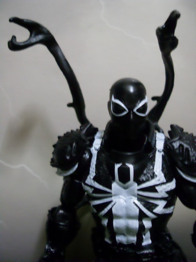 Hasbro Marvel Legends Agent Venom Figure Close-Up