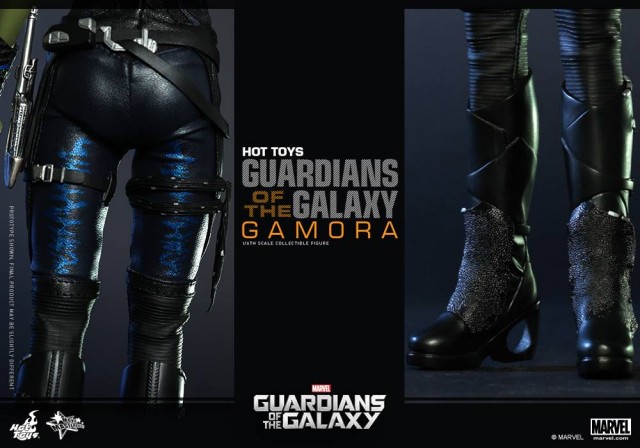 Hot Toys Gamora Boots and Butt Close-Up