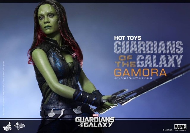MMS 259 Hot Toys Gamora Figure with Sword