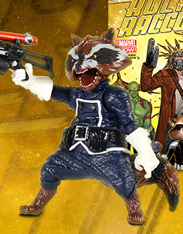 Marvel Legends Rocket Raccoon Variant Figure Marvel Unlimited Plus