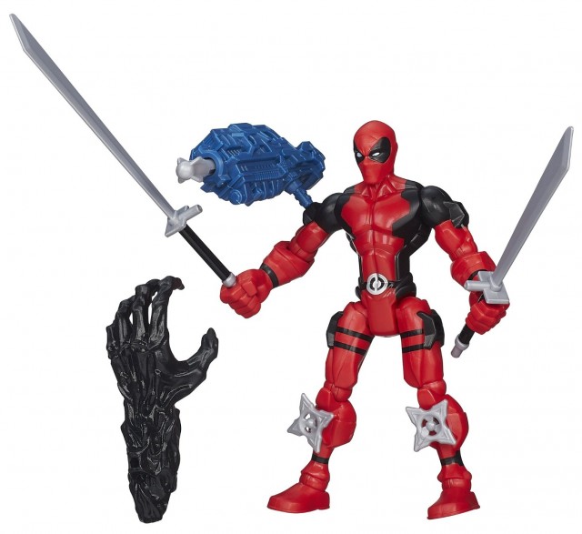 Marvel Mashers Deadpool Figure with Venom Arm Hasbro 2014