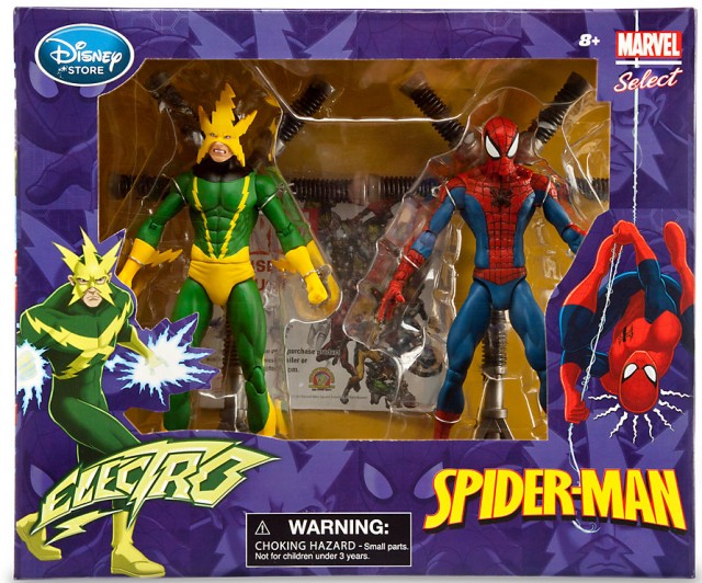 Marvel Select Electro Spider-Man Figures Box Set