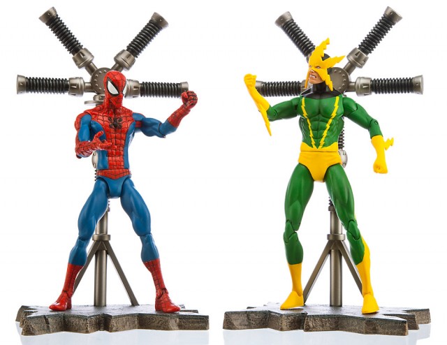 Marvel Select Exclusive Electro and Spider-Man Action Figures