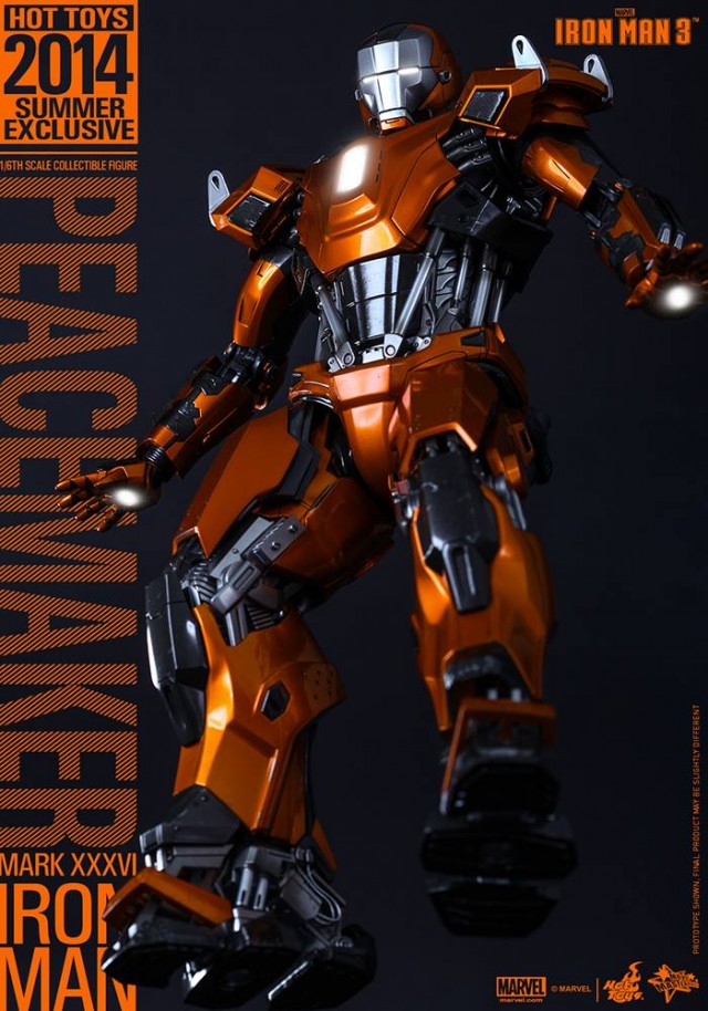 Peacemaker Iron Man Hot Toys Figure Exclusive