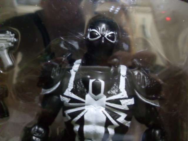 Spider-Man Marvel Legends 2014 Agent Venom Action Figure Close-Up