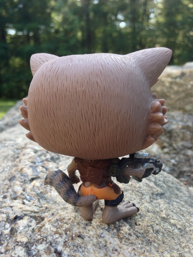 Funko POP Vinyls Rocket Raccoon Figure Back