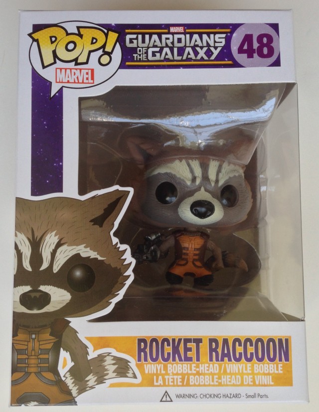 New Guardians of the Galaxy Rocket Raccoon Funko POP! Marvel Box