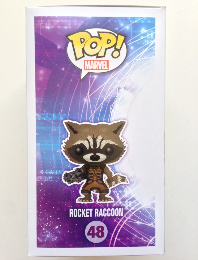 Funko POP! Rocket Raccoon Box Art