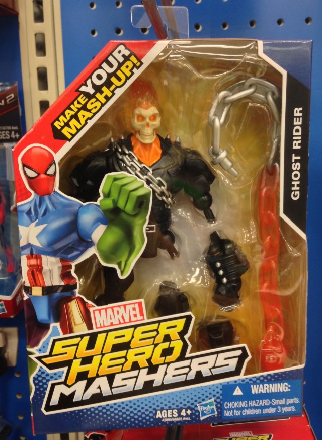 Marvel Super Hero Mashers Ghost Rider Figure Packaged