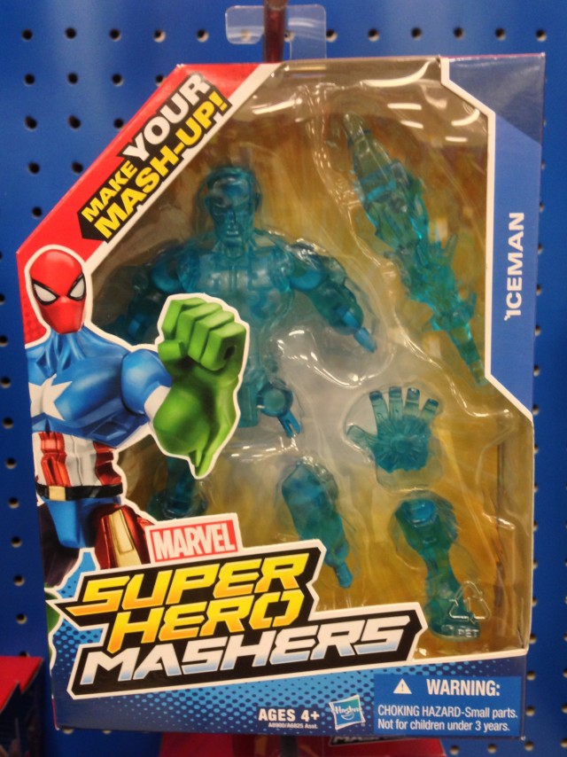 Marvel Superhero Mashers Iceman Figure Packaged