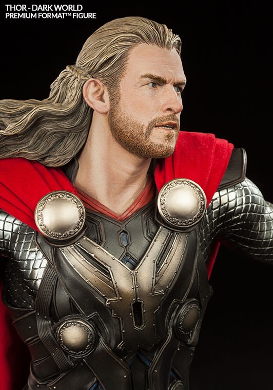 Sideshow Collectibles Chris Hemsworth Thor The Dark World Head Sculpt for Premium Format Figure