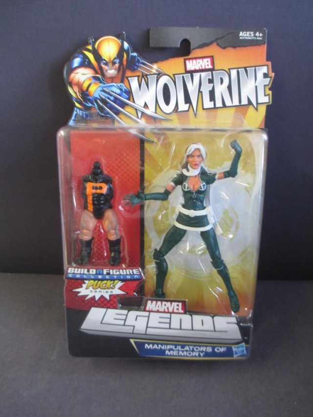 X-Men Marvel Legends Rogue Puck Build-A-Figure Canceled Figure Carded Sample