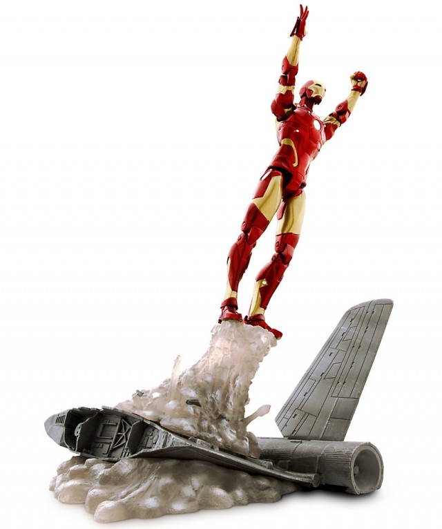 Disney Store Exclusive Marvel Select Bleeding Edge Iron Man Action Figure