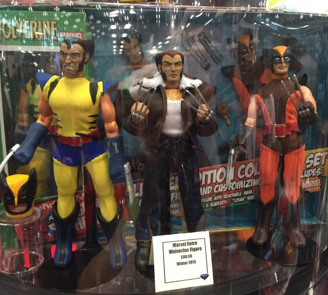 Marvel Retro Wolverine 8" Figures NYCC 2014 Diamond Select Toys