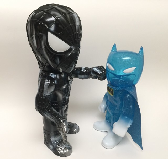 Funko Hikari Spider-Man Punching Out Batman