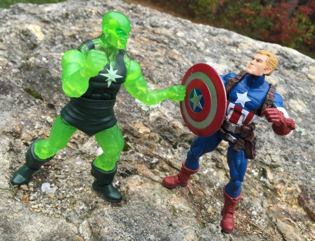 Marvel Legends Radioactive Man vs. Captain America Figures