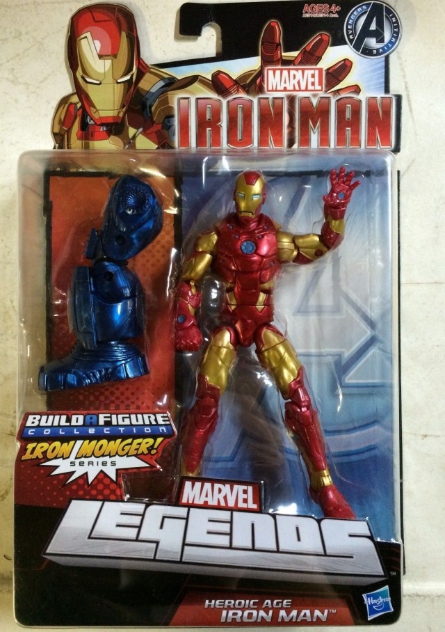 Marvel Legends Heroic Age Iron Man Figure 2013