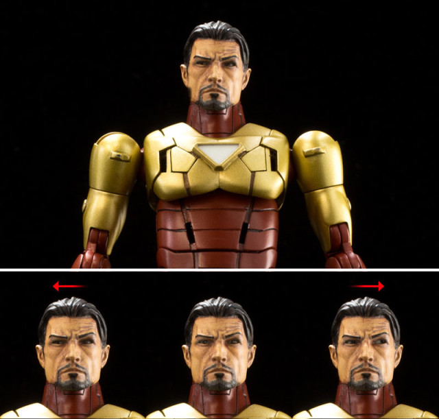 Sentinel Armorize Iron Man Tony Stark Head with Moving Eyes