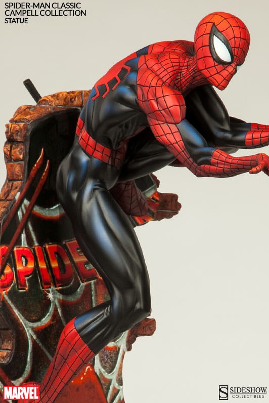 Spider-Man Classic Statue Sideshow Collectibles May 2015