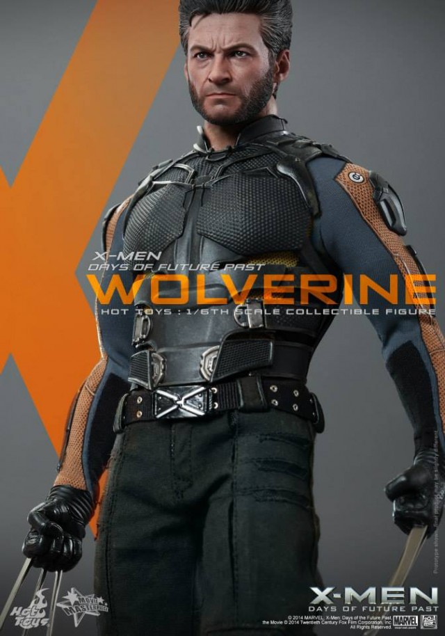 X-Men Days of Future Past Wolverine Hot Toys Sixth Scale Figure