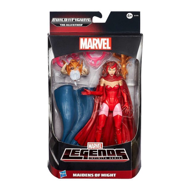 Avengers Marvel Legends Scarlet Witch Figure Maidens of Might
