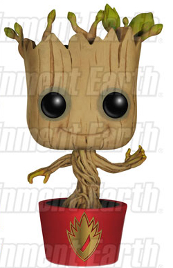 Entertainment Earth Exclusive Ravagers Dancing Groot POP Vinyl Figure