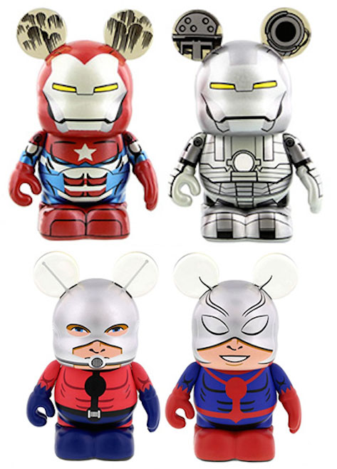 Vinylmation Marvel Ant-Man Iron Patriot War Machine LE Figures