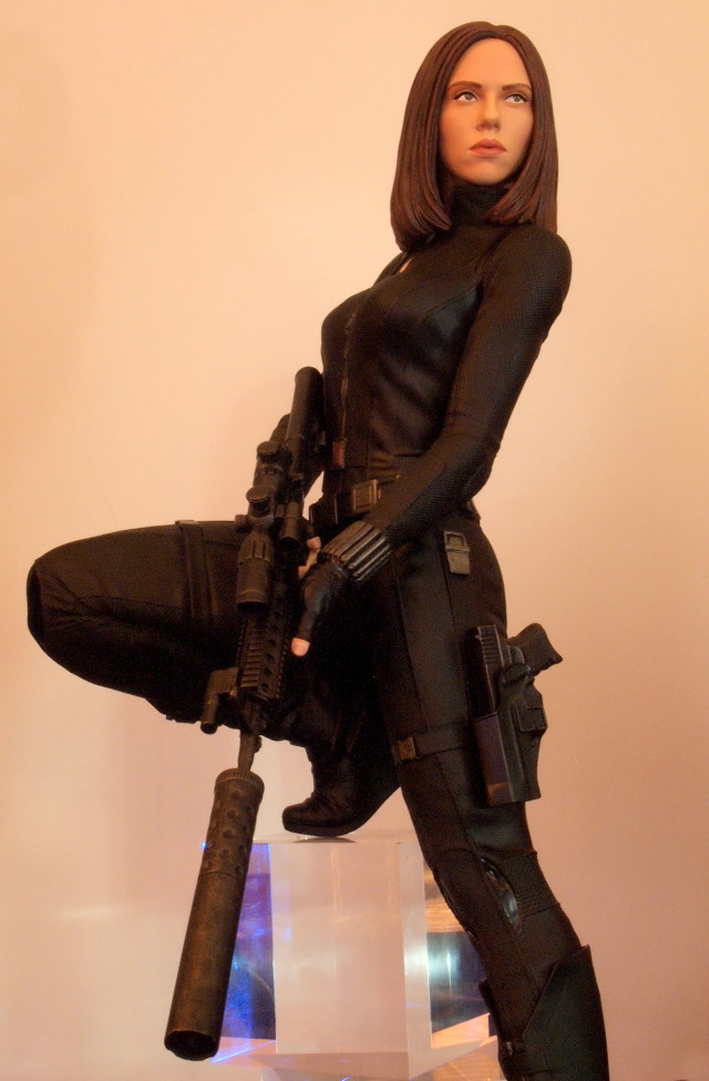 Black Widow Quarter Scale Statue Captain America The Winter Soldier