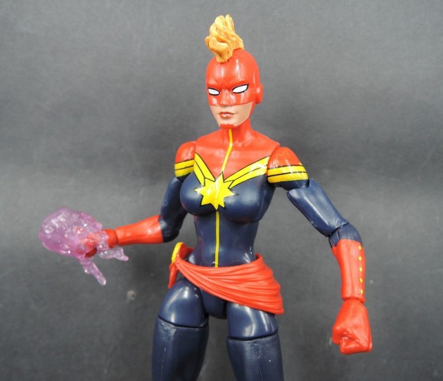 Close-Up of Marvel Legends Carol Danvers Captain Marvel Action Figure