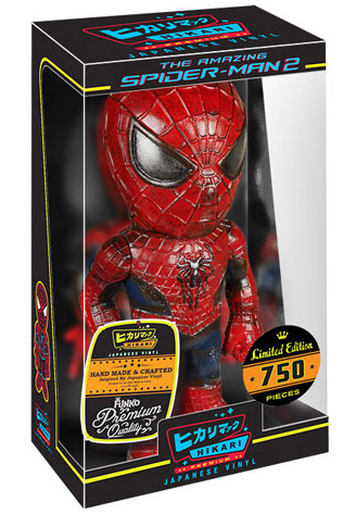 Distressed Spider-Man Funko Hikari Figure Packaged