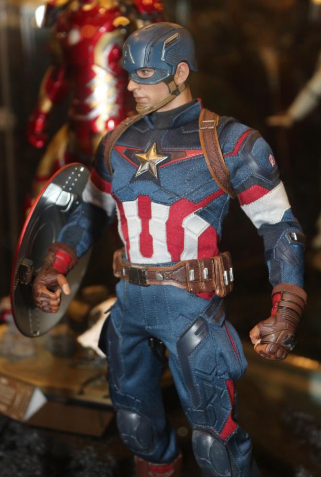 Hot Toys Avengers AOU Captain America Figure Side View