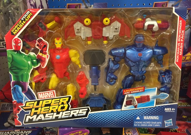 Marvel Mashers Iron Man & Iron Monger Figures Mash Pack
