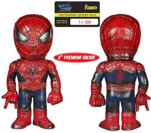 January 2015 Funko Hikari Spider-Man Distressed Figure