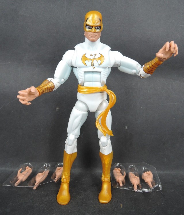 Marvel Legends Avengers Iron Fist Figure with Alternate Hands