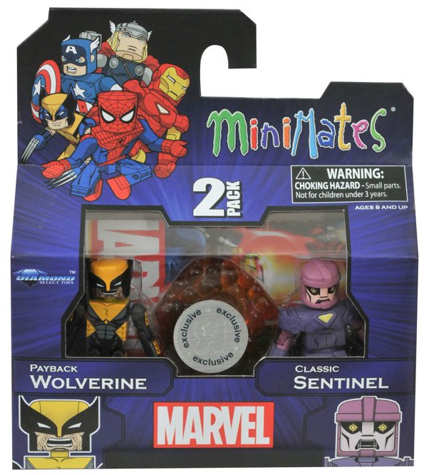 Marvel Mini Mates Collection Lot 12 Figures X-Men Wolverine Comic Book Toys Gift 