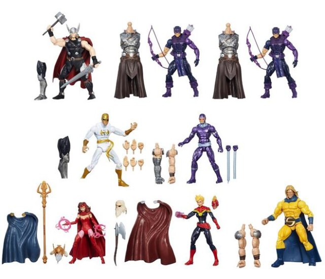 2015 Marvel Legends Avengers Figures Case Ratios